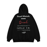 Men Hoodie Letter Printed Hoodie Men Spring and Autumn Leisure Loose Long Sleeve
