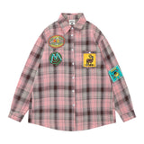 Men Long Sleeved T Shirt Men's Outdoor Fashion Brand Casual Long Sleeve Embroidered Shirt Coat