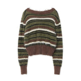 Women Sweater Knitted Cardigan Women's Autumn Short Long-Sleeved Sweater