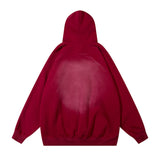 Men Hoodie Oversize Extra Large Loose Hooded Pullover Sports Top Spring and Autumn