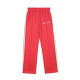 Palm Angle Pants Palm Angels Black and White Striped Casual Trousers Men's and Women's Sports Pants