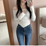 Women Long Sleeve Shirt Women Autumn Undershirt