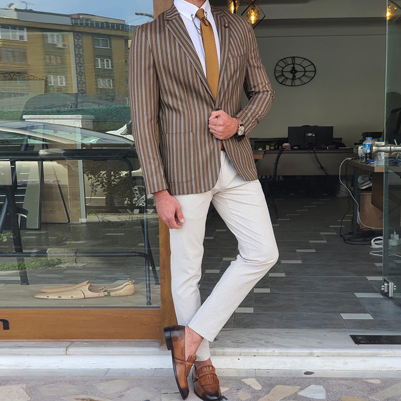 Men Suits Vests Autumn Suit Men Fashion Tops Casual
