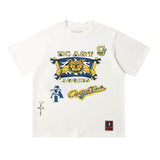 Travis Scott T-Shirt TRAVIS SCOTT CACTUS JACK Embroidery Crew Neck Short Sleeve T