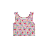 Women's Vest Full Printed Sleeveless Vest Women's Summer Casual Short Sling