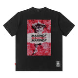 Men T Shirt Printed Fashion Brand Short Sleeve T-shirt Men and Women Couple Loose