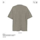 American vintage street T-shirt cotton vintage men's summer loose