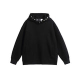 Unisex Jacket Autumn Plain Hooded Casual Sweatshirt