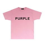 Purple Brand T Shirt Short Sleeve T-shirt Blouse