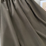 Women Skirt Women Early Autumn Retro A- line Skirt
