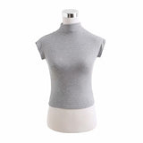 Women T-Shirt Summer Knitted Pullover Short Sleeve Short Sleeve T-shirt Top