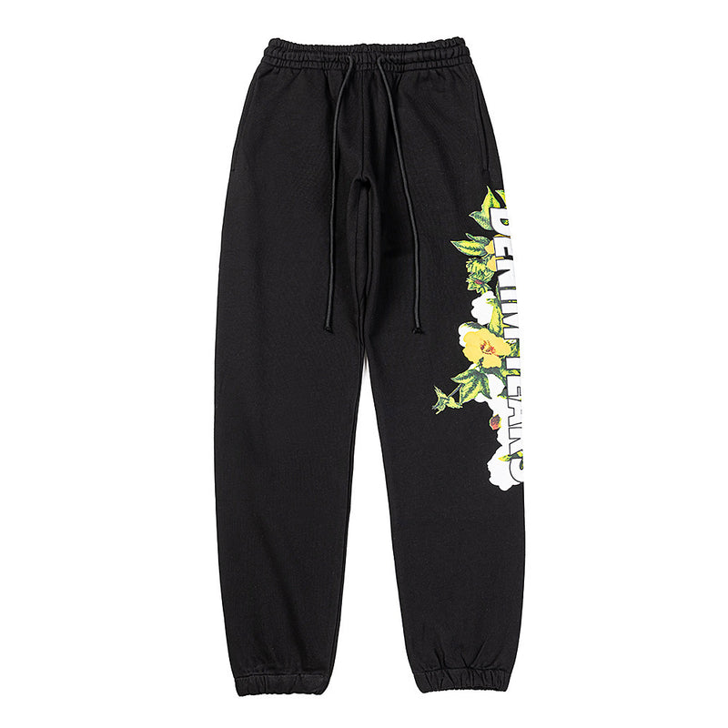 Denim Tears Sweatpants Alphabet pattern casual trousers