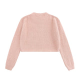 Women Sweater Women's Ins Casual Autumn Crew Neck Sweater Knitted