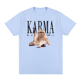 Karma Is A Cat Swift Vintage T-shirt Music Tour Cotton Men