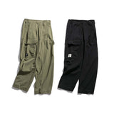 Unisex Pants Fall Straight Cargo Pants