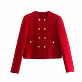 Women Skirt Classic Style Texture Short Suit Coat Skirt Suit