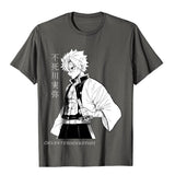 Classic Photo Sanemi Demon Anime Premium Cotton