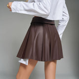 Women's Desses Skirt Fashionable Casual Pleated Skirt for Women
