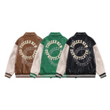 Varsity Jacket Vintage Loose Long Sleeve Jacket