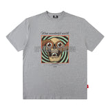 Men T Shirt Printed Short Sleeve T-shirt Men's and Women's Tops