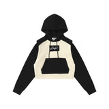 Women Hoodie Short Hood Girls' Spring and Autumn Casual Long-Sleeved Hoodie