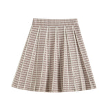 Women Skirt Knitted Skirt Autumn and Winter High Waist Short Skirt