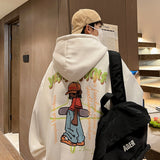 Men Hoodie Hiphop Sweater Men's Autumn and Winter Hooded Coat Fashion Brand