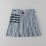 Women Skirt Women's Spring and Summer Preppy Style Pleated Skirt