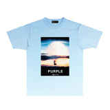 Purple Brand T Shirt Short Sleeve T-shirt Blouse