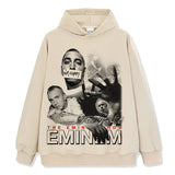 Detroit Eminem T Shirt Vintage Washed Old T-Shirt