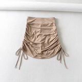 Women Skirt Women's Summer Women's High Waist Pantskirt