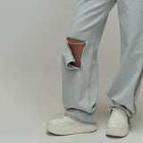 Women Cargo Pants Straight-Leg Pants Trousers Jeans for Women