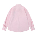Men Long Sleeved T Shirt Embroidered Long Sleeve Shirt Boys All-Matching Casual Ruffle Handsome Loose Spring and Autumn