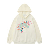 Men Hoodie Printed Foam Hooded Sweater Men's Autumn and Winter Loose Casual