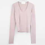 Women Long Sleeve Shirt Comfortable Bottoming Shirt Women's Long Sleeve Autumn
