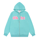 Men Hoodie Letter Print Sweatshirt Coat Men's Casual Long Sleeve Spring and Autumn