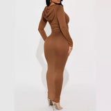 Women Dresses Summer Thermal and Windproof Hooded Slim Fit Dress Women