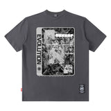Men T Shirt Fashion Brand Hip Hop Short Sleeve T-shirt Men's Loose