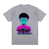 Mob Psycho 100 Vintage T-shirt Shigeo Kageyama Harajuku