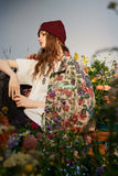Unisex Jacket Autumn Yarn-Dyed Floral Jacket Women's Clothing