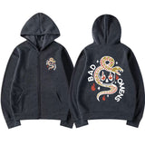Limited Edition Bad Omens Band Graphic Zipper Hoodie