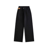 Unisex Pants Fall Waist-Tight Straight-Leg Pants