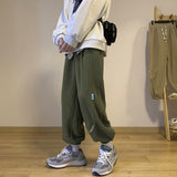 Men Sweatpants Polar Fleece Pants Men's Loose All-Matching