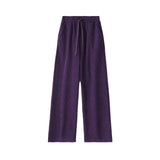 Palazzo Pants Corduroy Wide-Leg Pants Women's Autumn High Waist Straight Casual