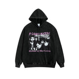 Men Long Sleeve Shirt Vintage Couple Hooded Sweater Men and Women All-Matching Hoodie