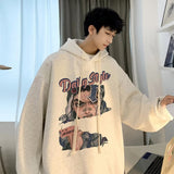 Men Hoodie High Street Fashion Brand Sweater Spring and Autumn High-Grade Anime