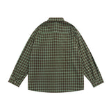 Men Long Sleeved T Shirt Embroidered Shirt Men's Spring and Autumn Long Sleeve Lapel Shirt Outer Wear Loose