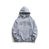 Unisex Hoodie University Style Embroidered Hoodie Loose Casual Top