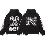 HS Hoodie Letter Print Male Female Casual