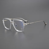 CHH Chrome Hearts Glasses Vintage Double Beam Large Frame Glasses Frame